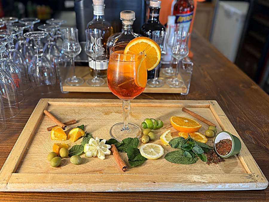 Spritz al atardecer